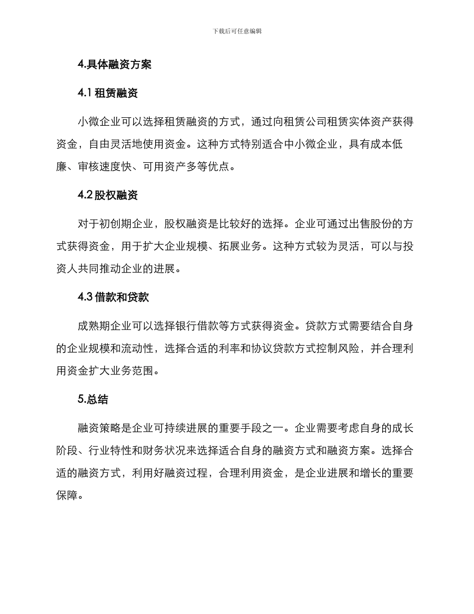 融资策略方案_第3页