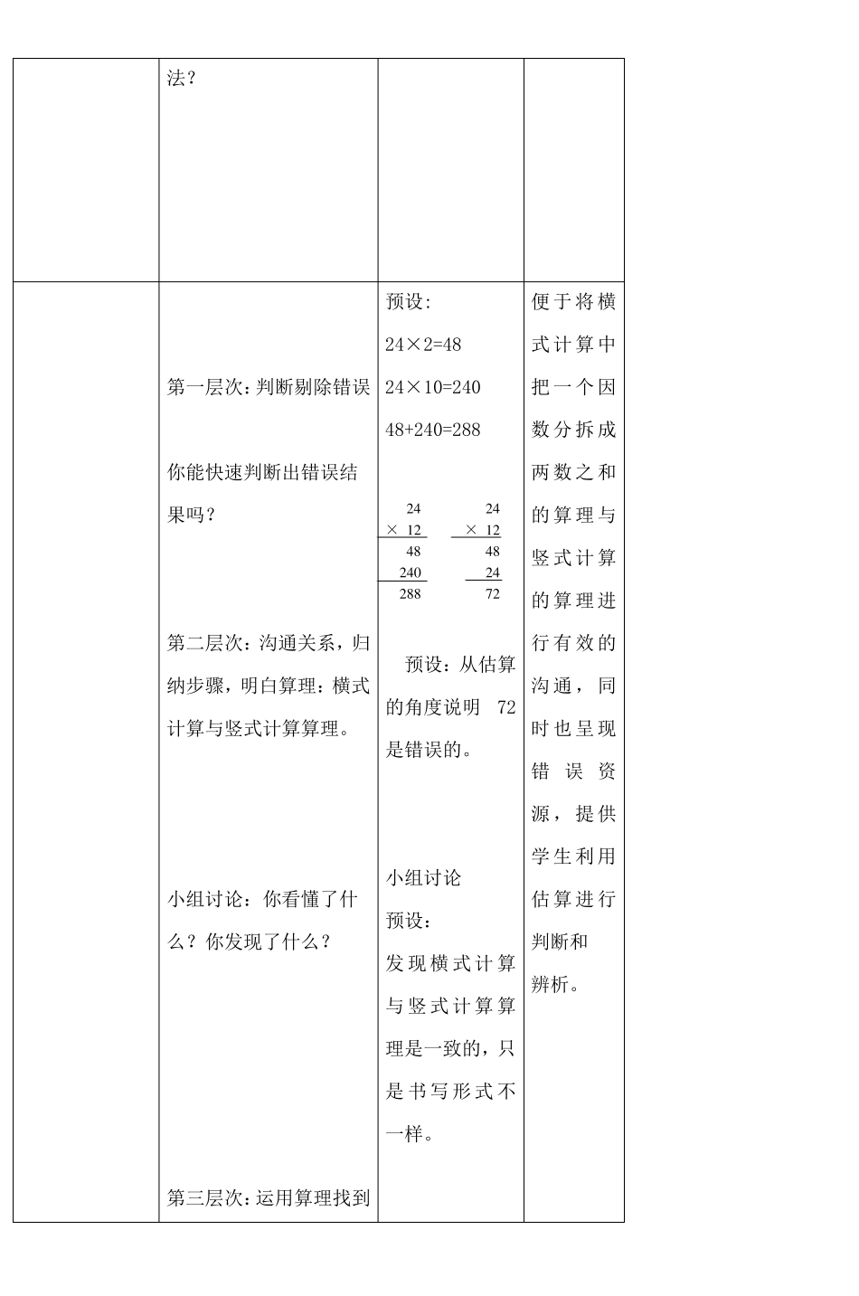 两位数乘两位数教案设计_3_第3页