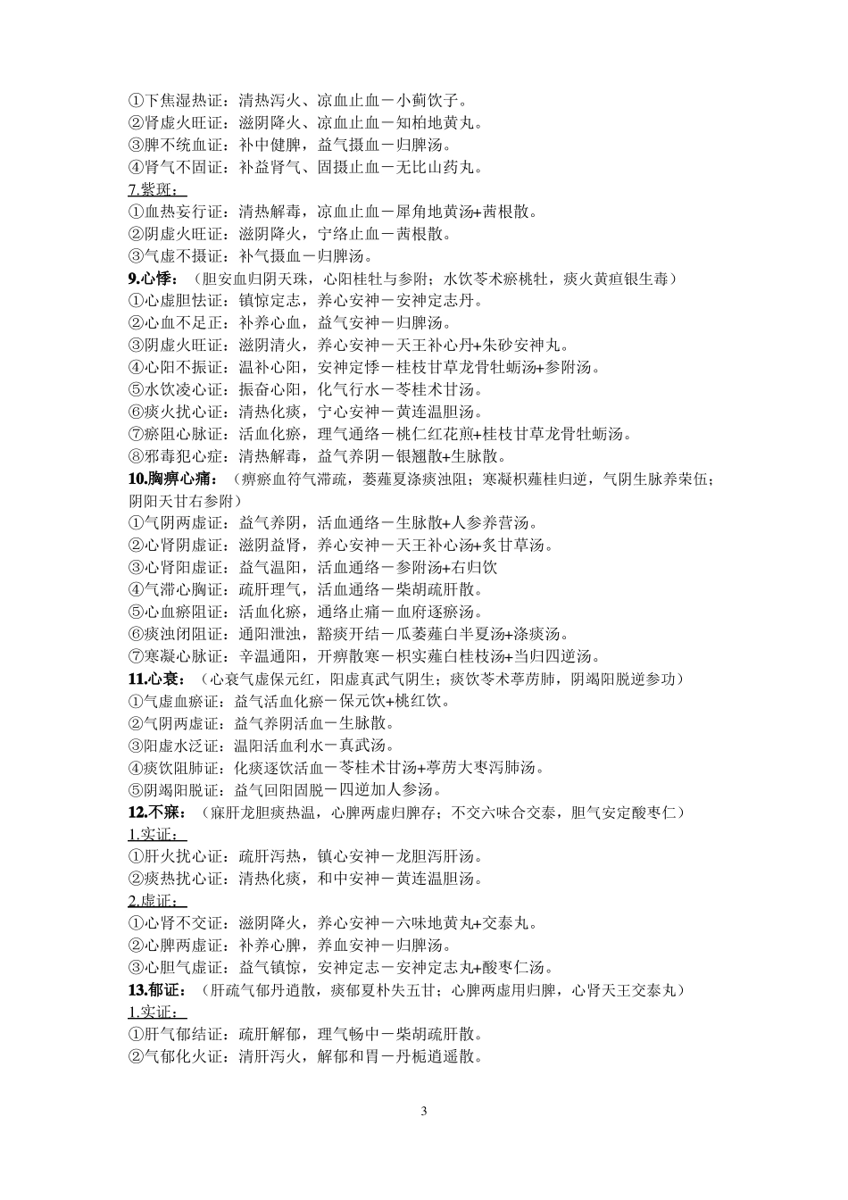 中医内科学证治分类_第3页