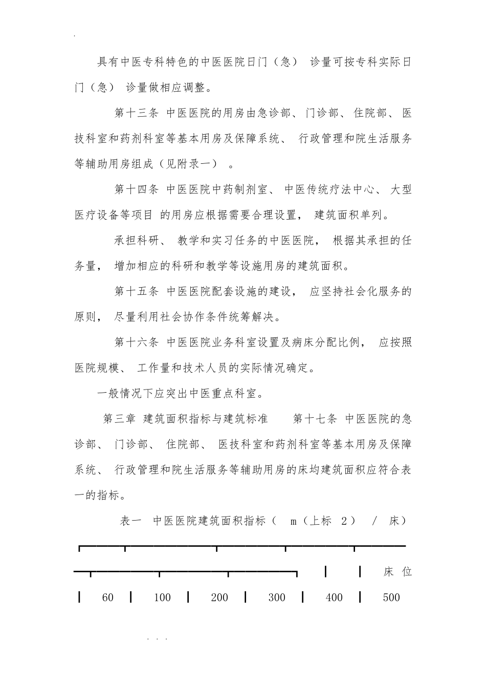 中医医院建设标准_第3页