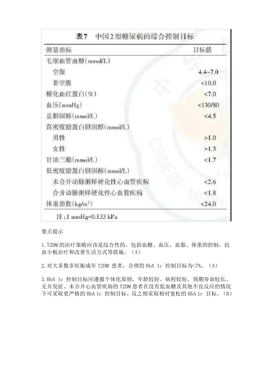 中国2型糖尿病防治指引2020版更新要点_第3页