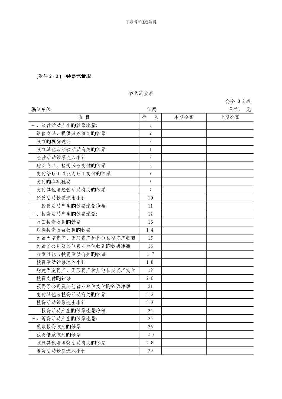 财务会计报表_第3页