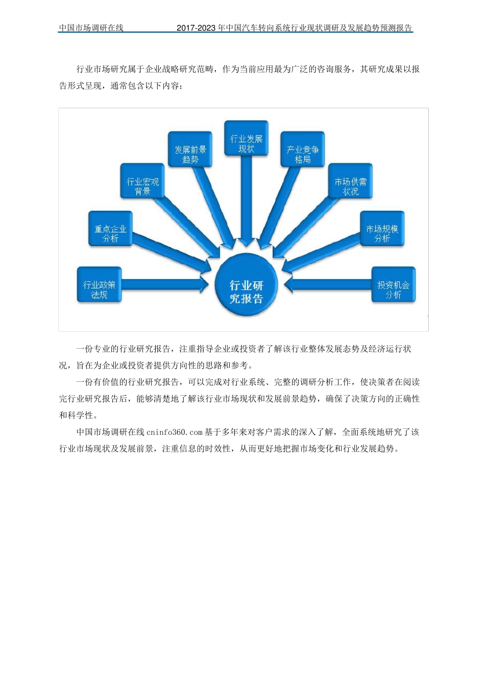 中国汽车转向系统行业调研报告_第2页