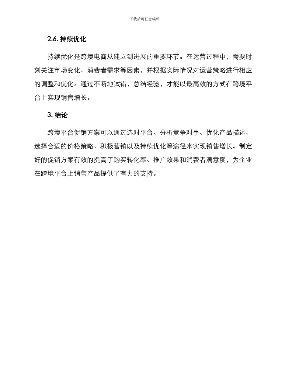 跨境平台促销方案_第3页