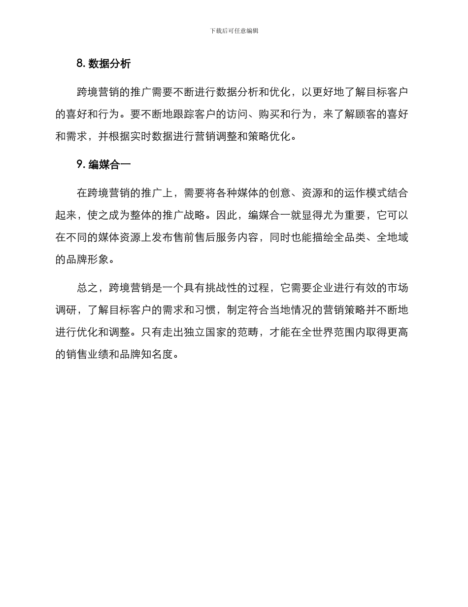 跨境营销推广方案_第3页