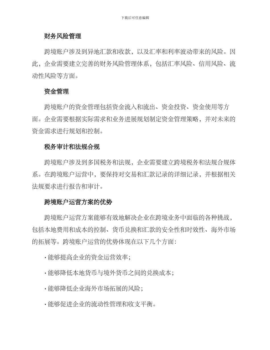 跨境账户运营方案_第2页