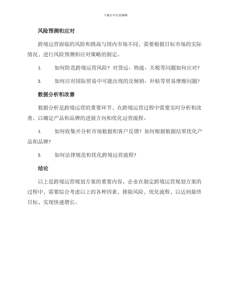 跨境运营规划方案_第3页