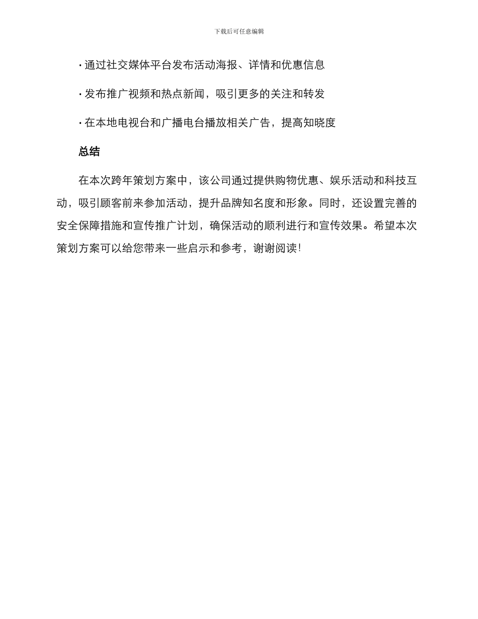 跨年策划方案_第3页