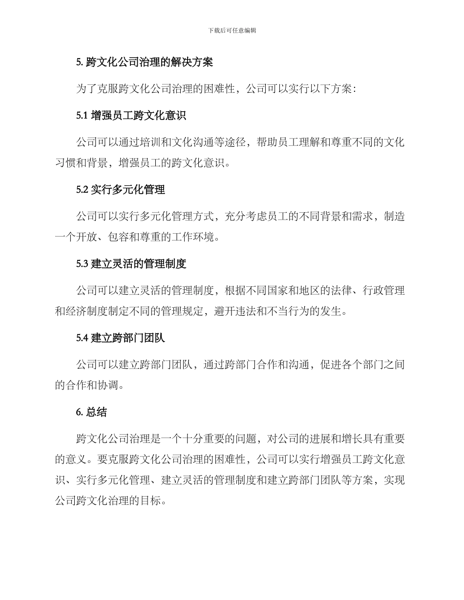 跨文化公司治理方案_第3页