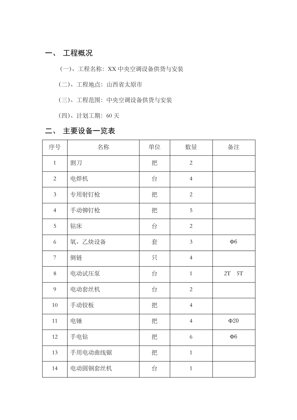 中央空调施工组织方案_第3页