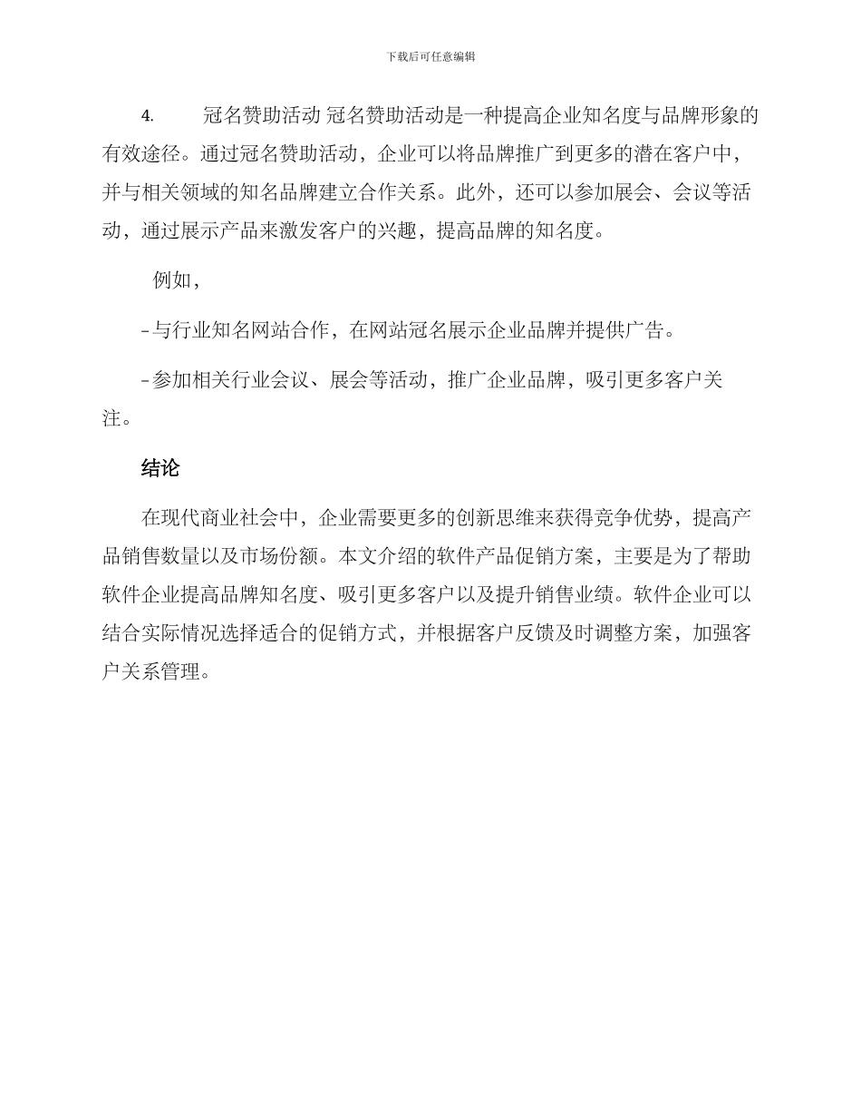 软件产品促销方案_第3页