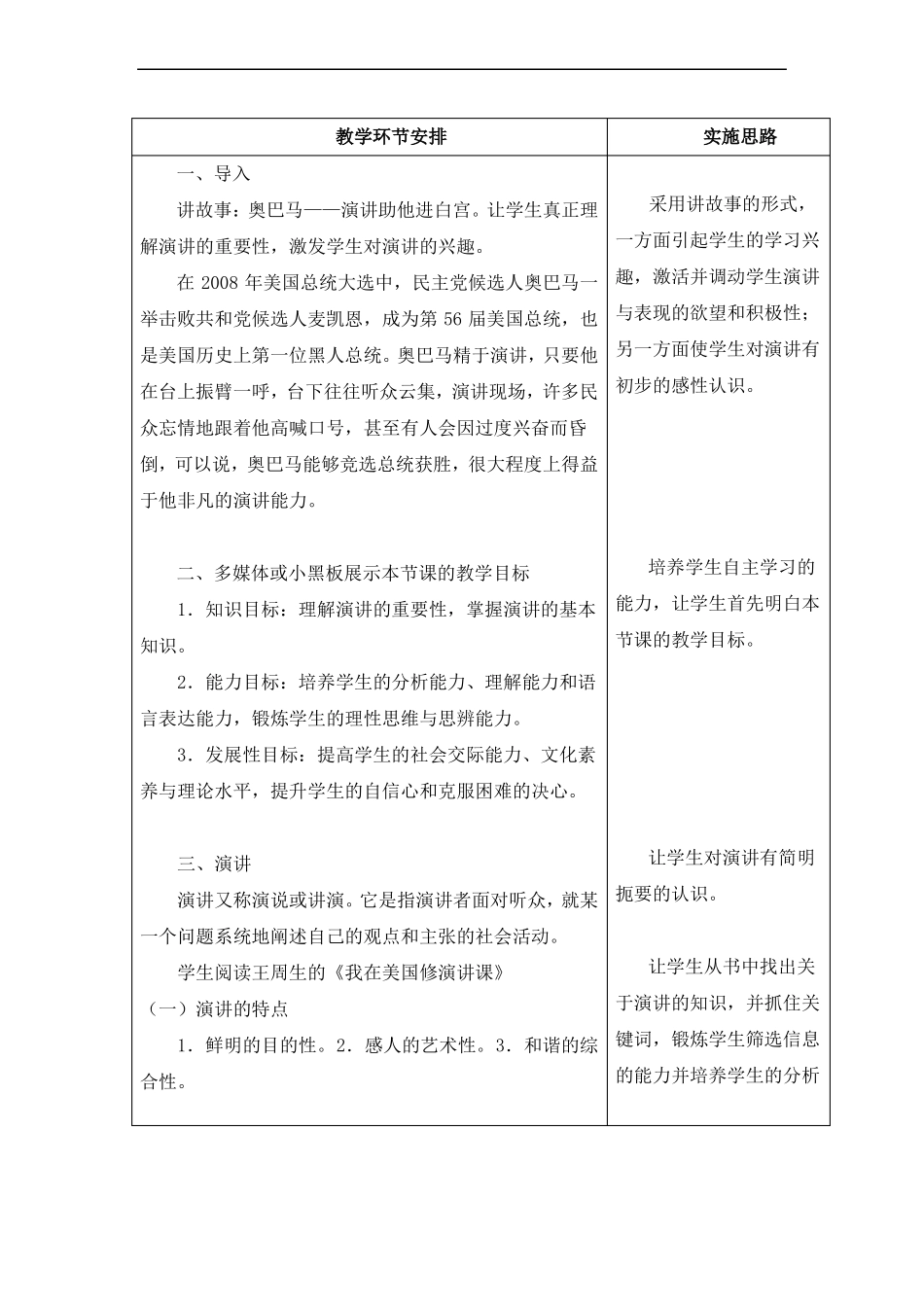 中职语文基础下册口语交际——演讲1_第2页