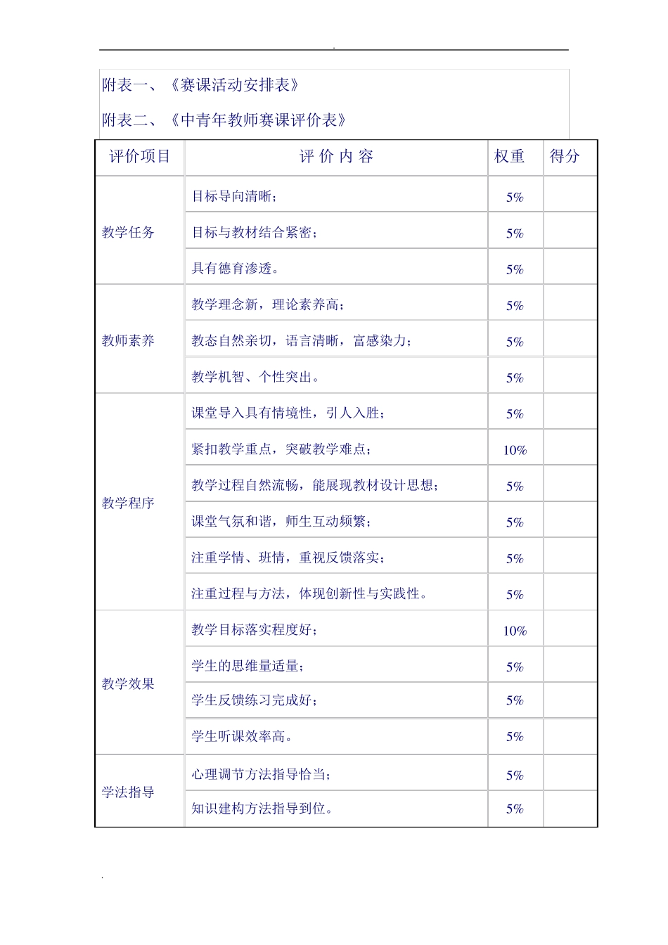 中青年教师赛课活动方案_第3页