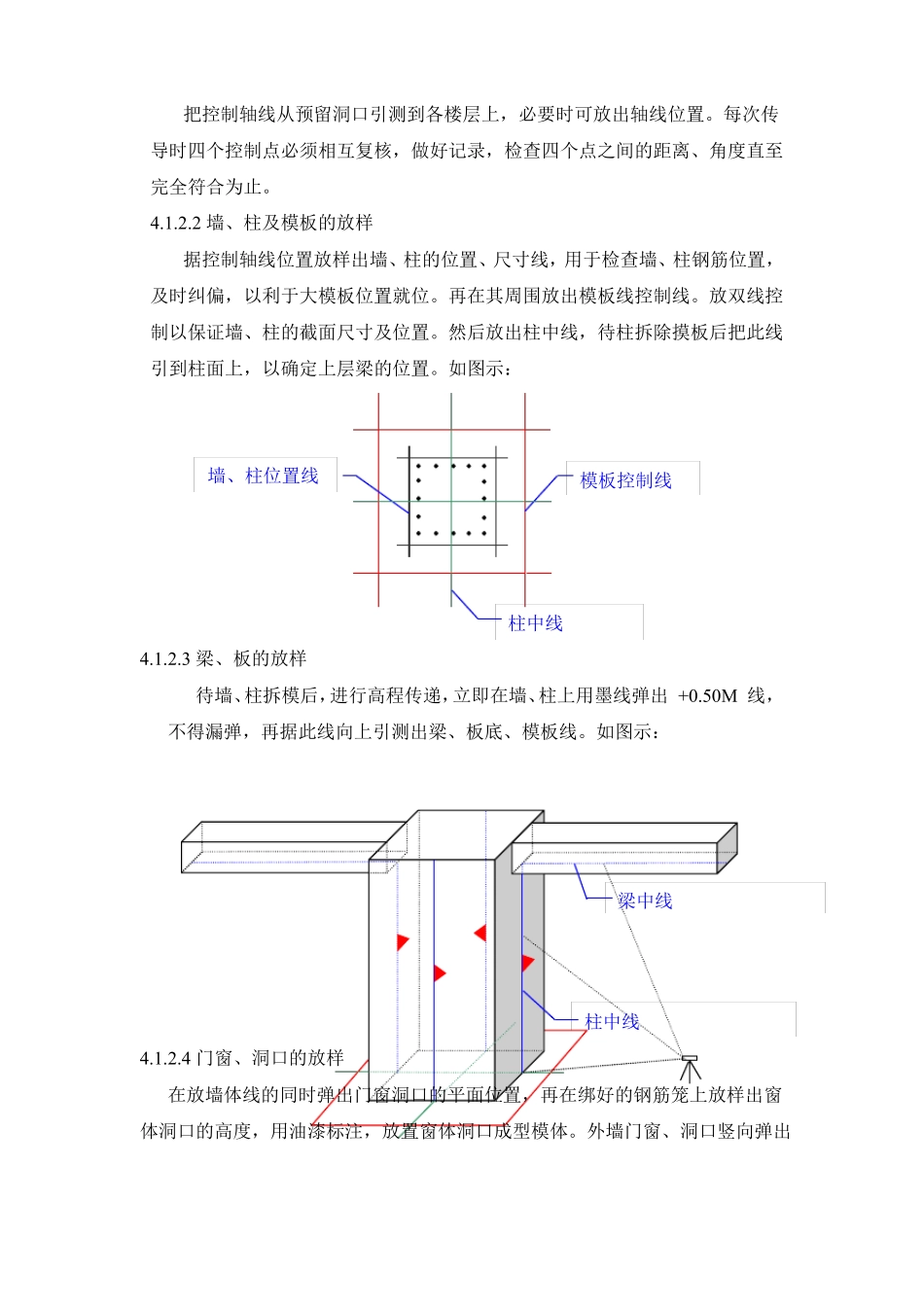 主体结构施工测量方案_第2页