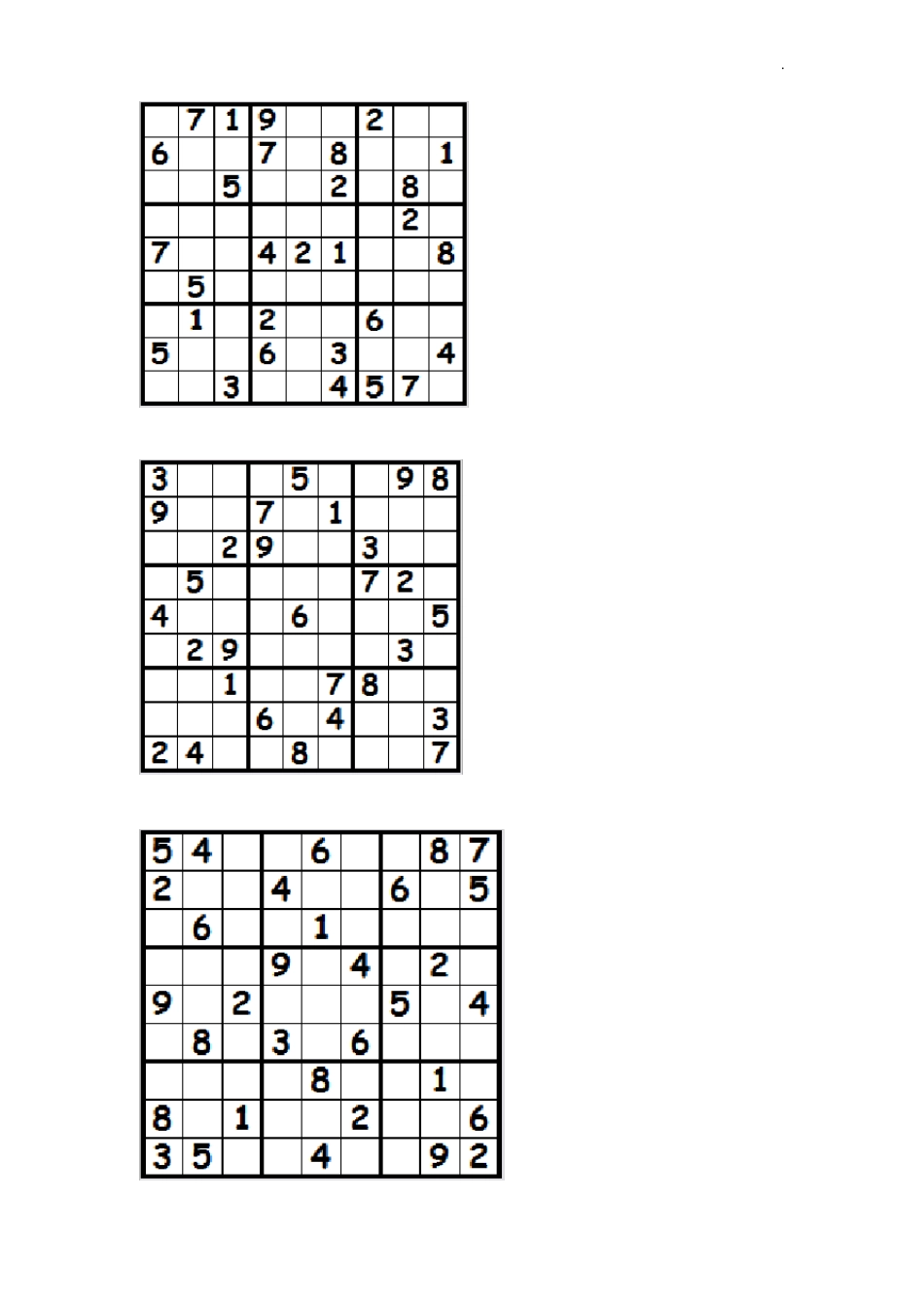 九宫格数独简单版文本_第1页