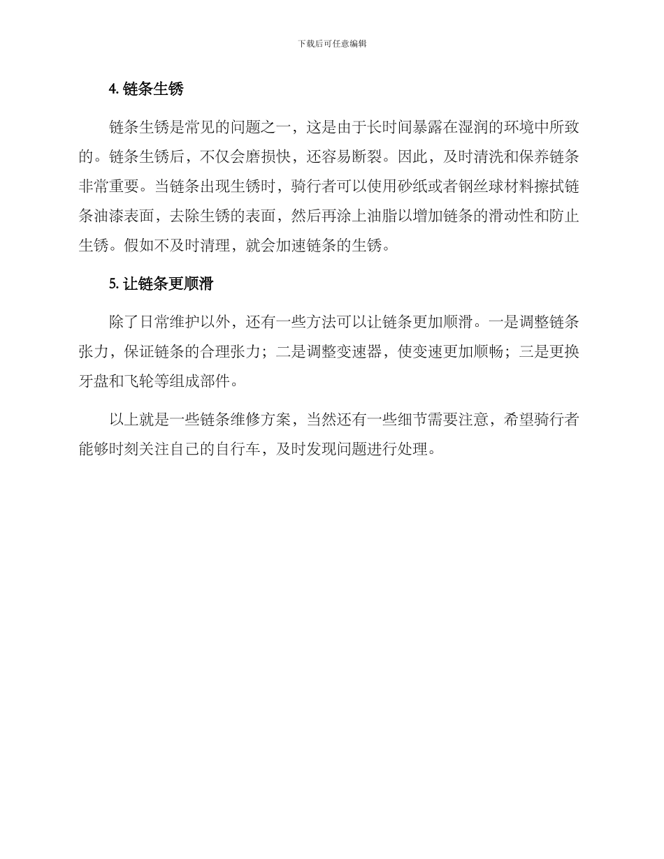 链条维修方案_第2页