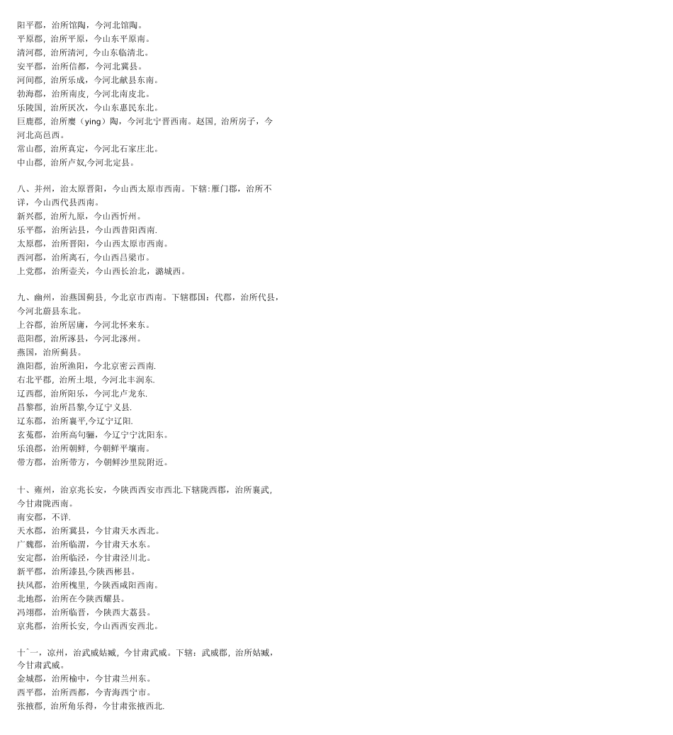 《三国演义》地图+三国地名古今对照表-三国时期地名对照_第3页