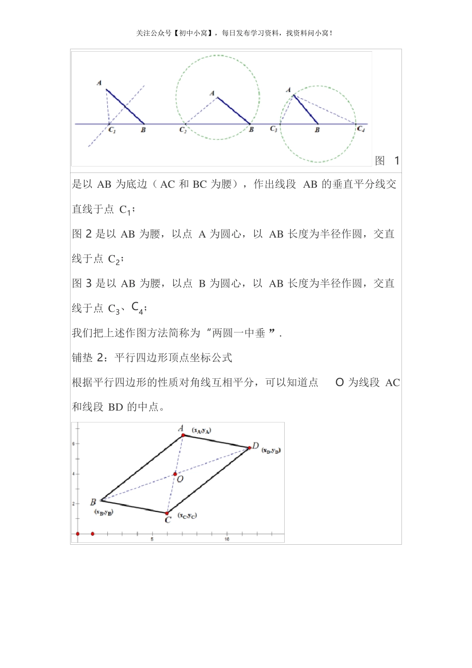 二次函数和菱形存在性问题通用解法_第2页