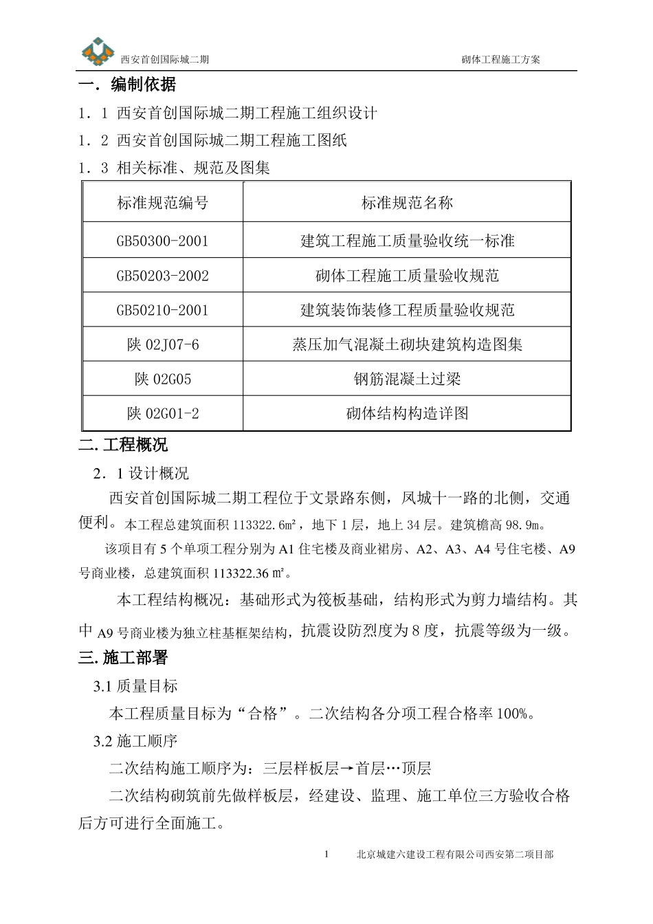 二次结构砌筑施工方案_第2页