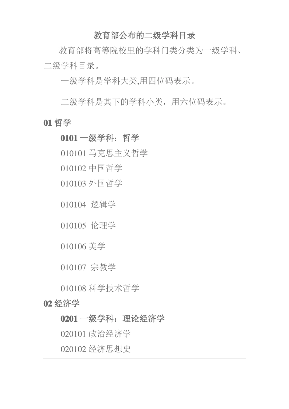 二级学科分类_第1页