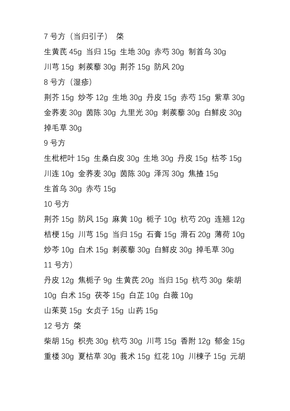 云南中医医院皮肤科协定处方转载_第2页