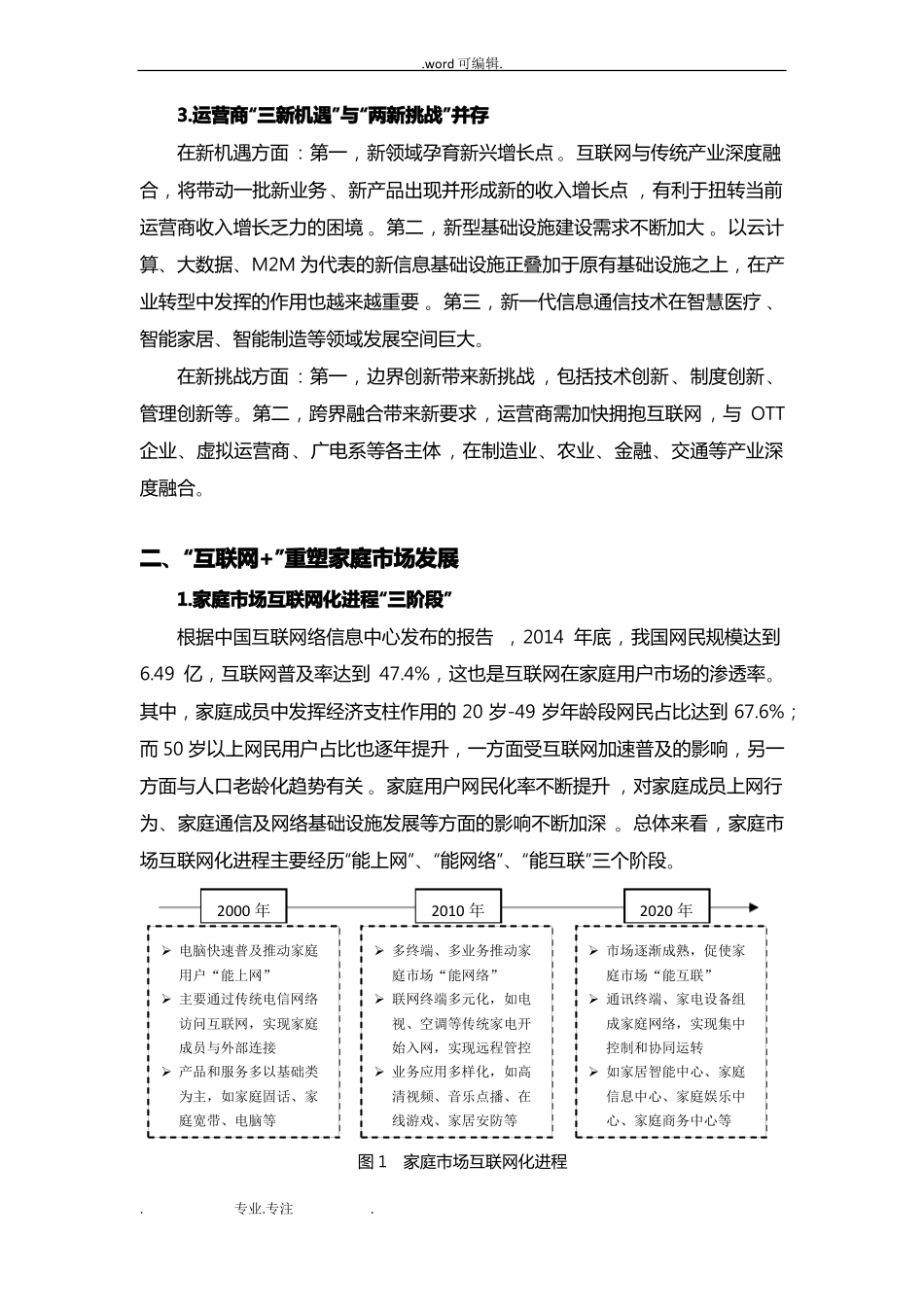 互联网+背景下运营商家庭场的挑战与机遇_第2页