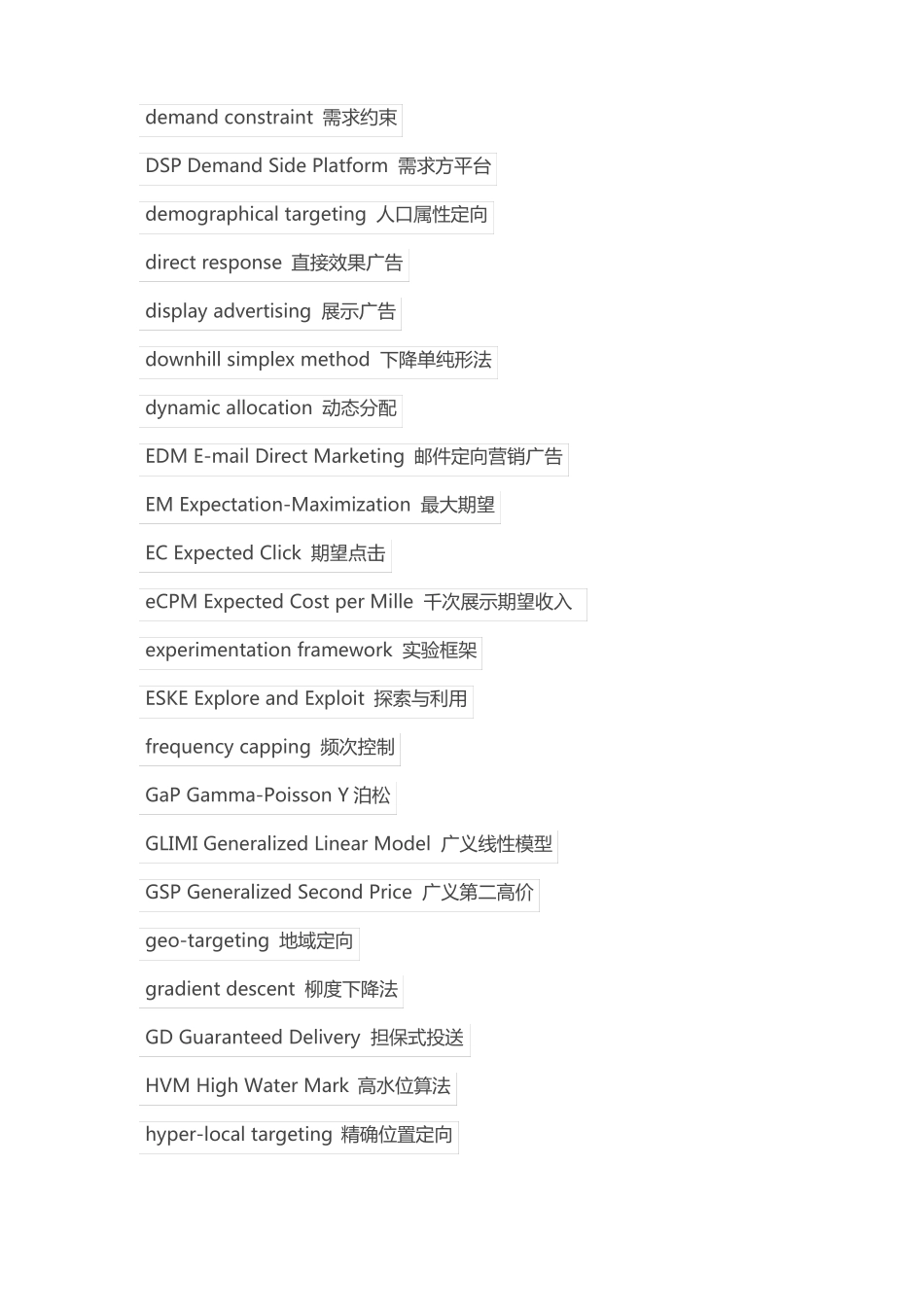 互联网广告行业术语及缩写_第3页