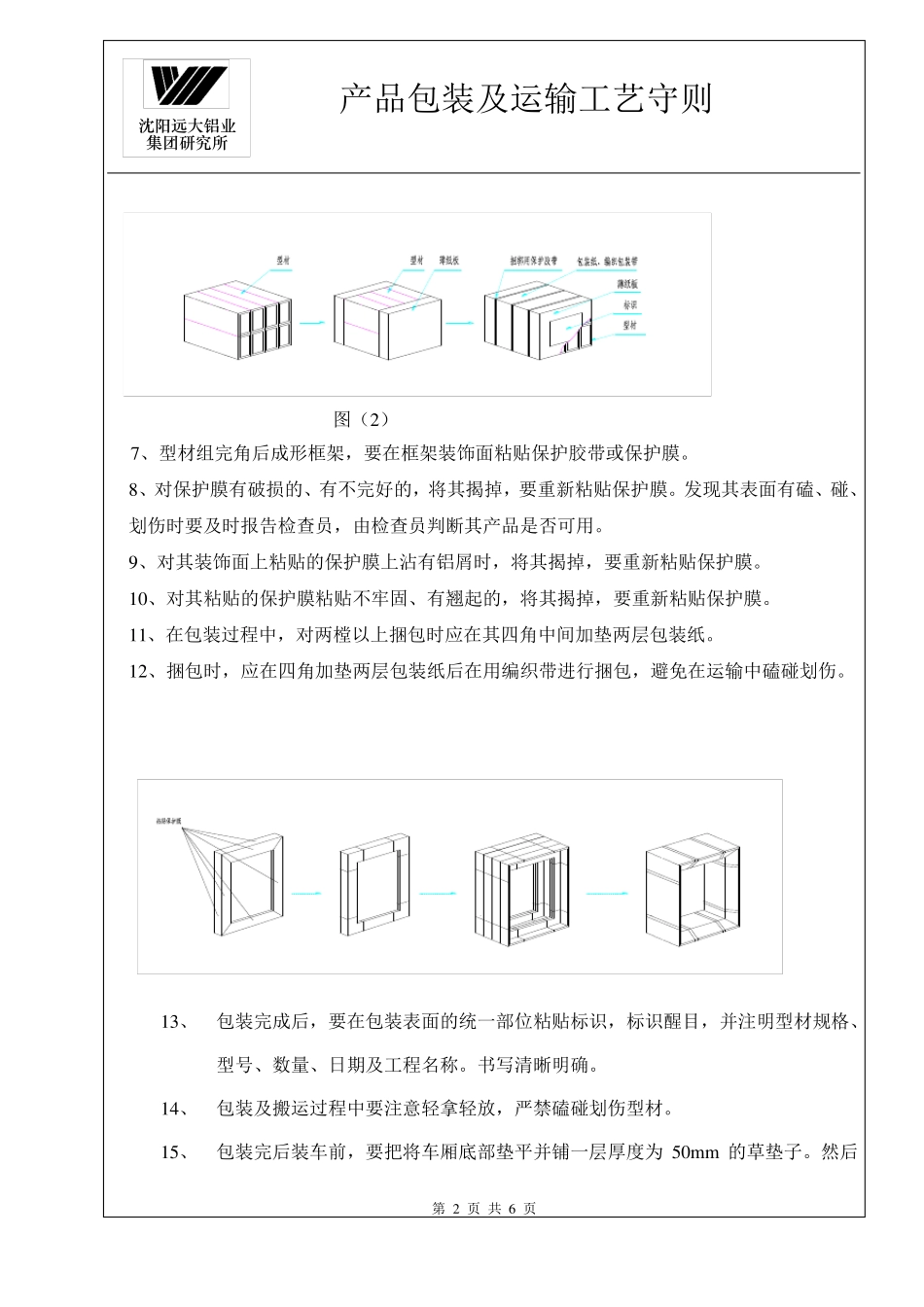 产品包装及运输工艺守则_第2页
