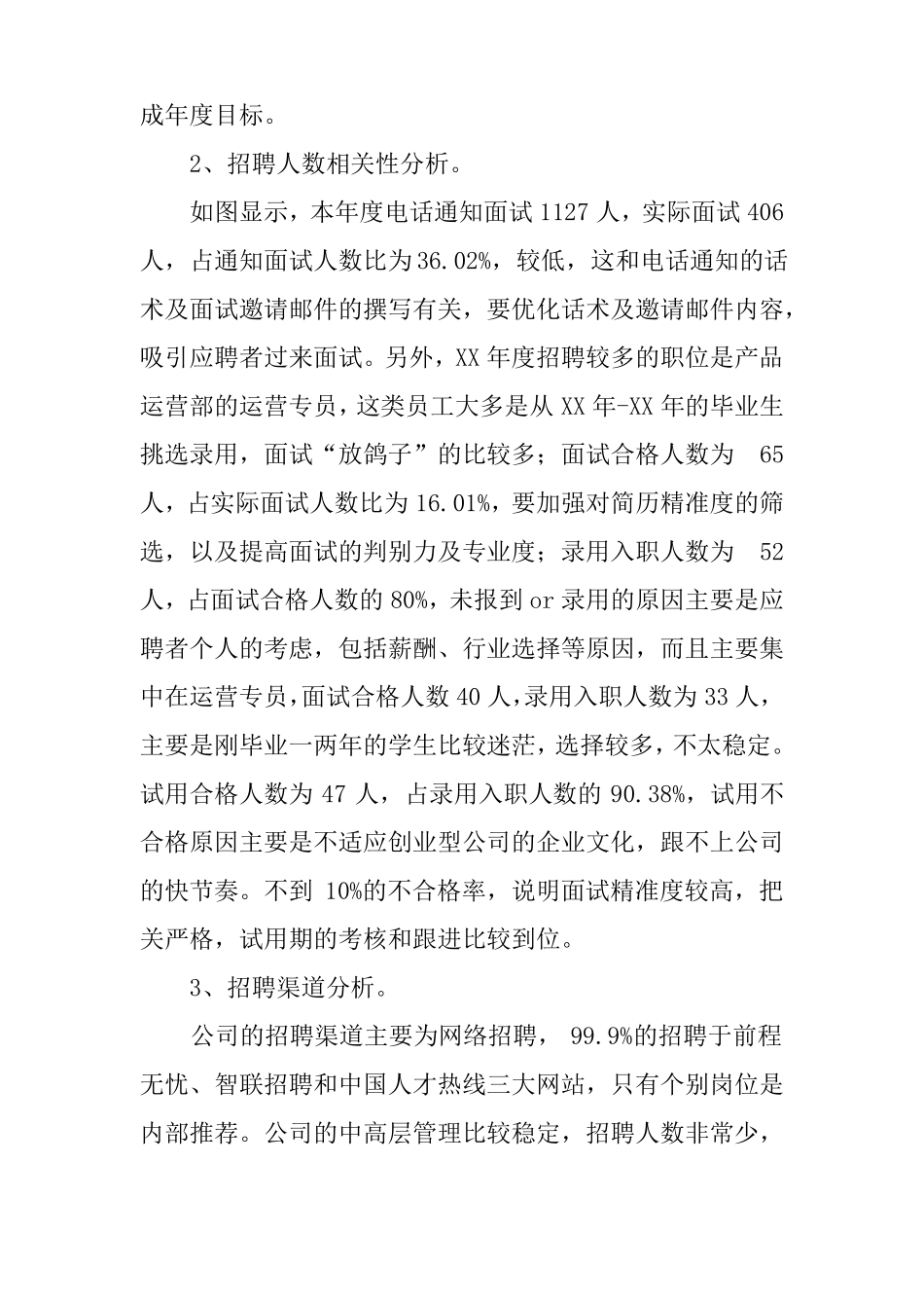 人力资源部工作总结_第3页