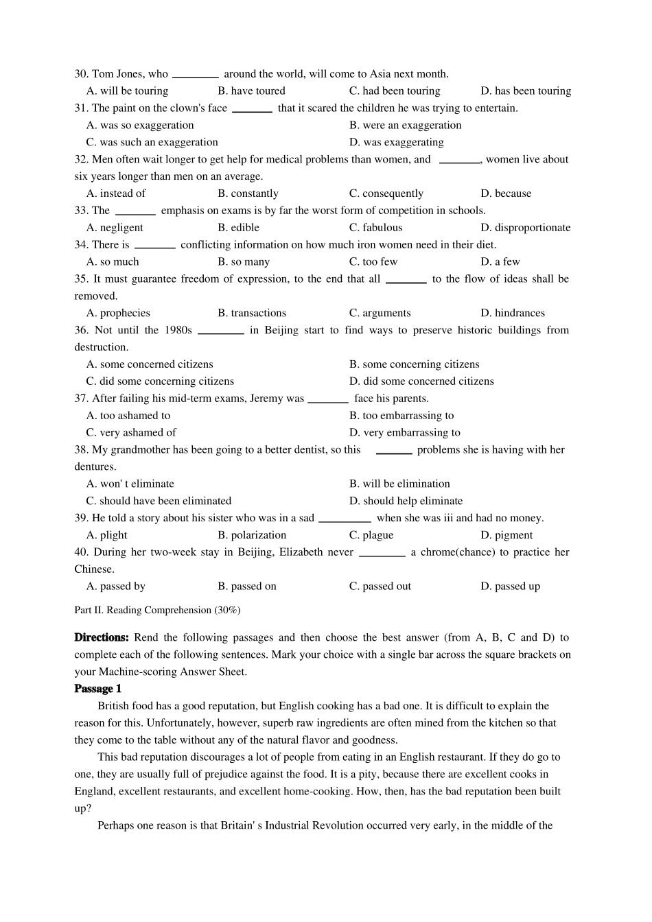 人大考博英语真题及详解_第3页