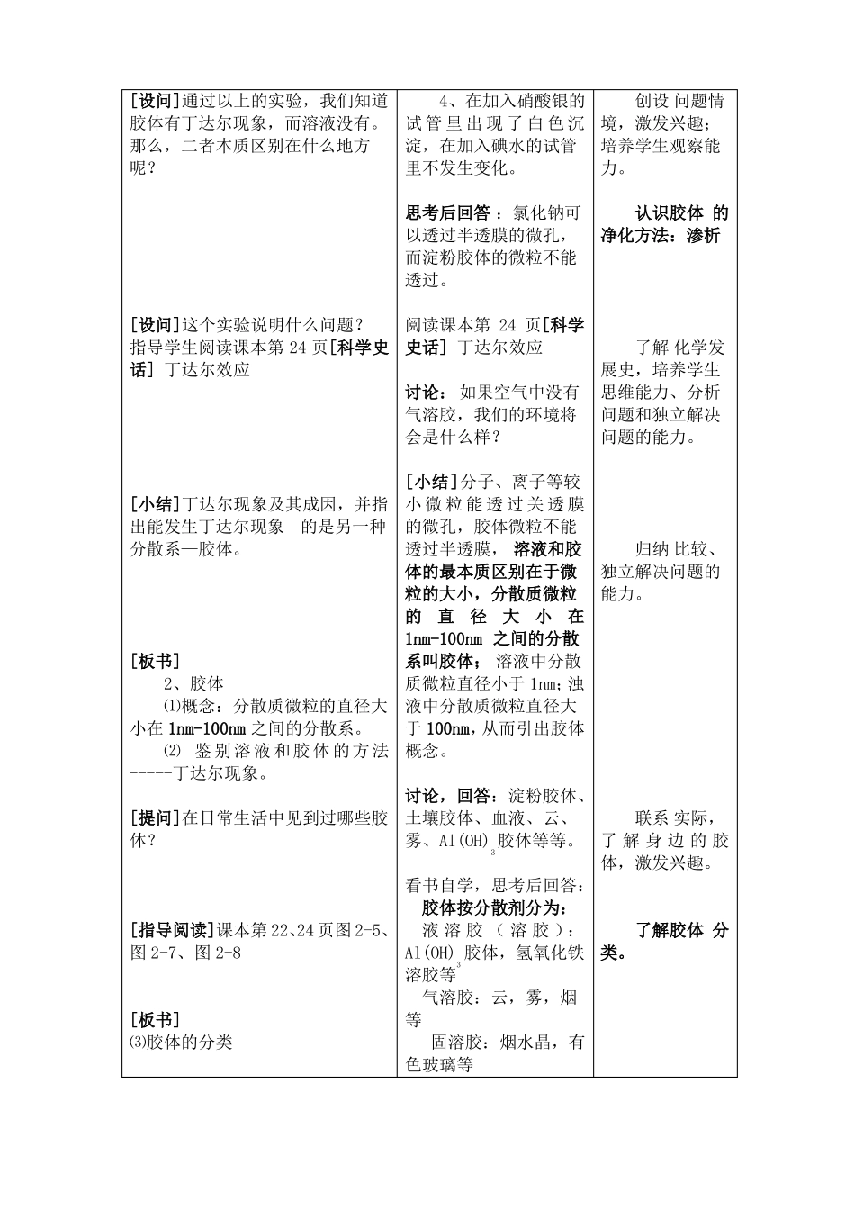 人教版高中化学必修一化学物质的分类教案_第3页