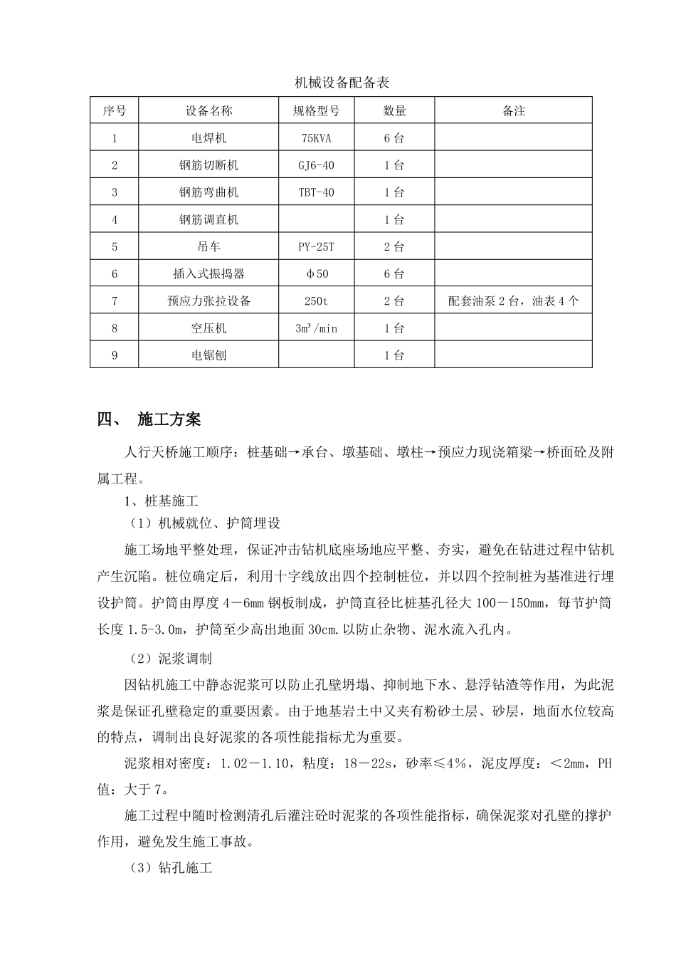 人行天桥施工方案_第3页