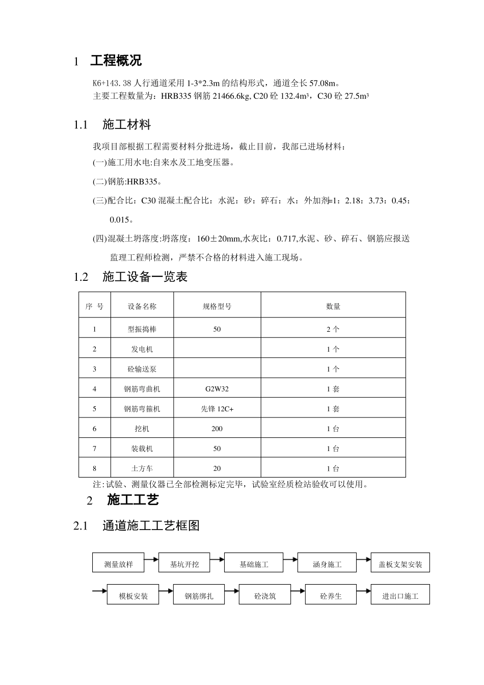 人行通道技术交底_第2页