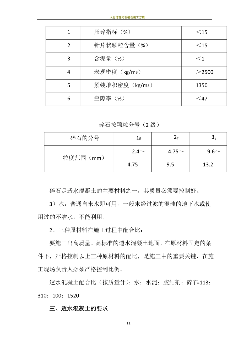 人行道透水混凝土专项施工方案_第2页
