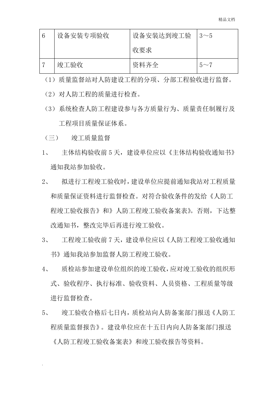 人防工程质量监督方案模版_第3页