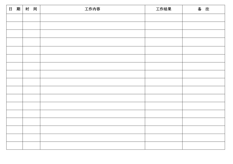 任务日记表格模板_第2页
