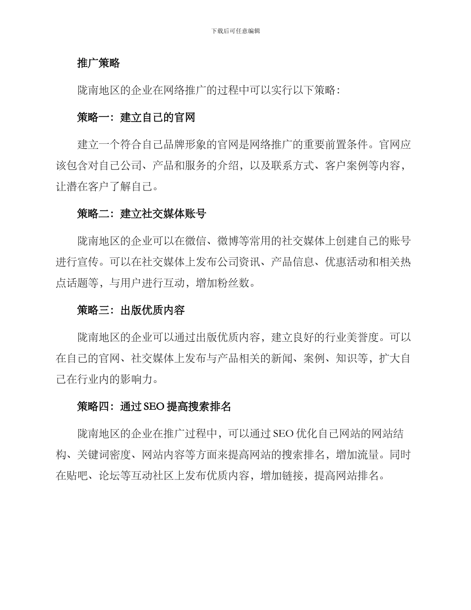 陇南网络推广方案_第2页