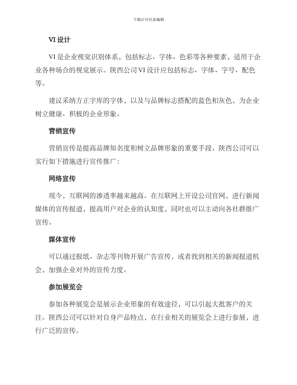 陕西公司品牌策划方案_第2页