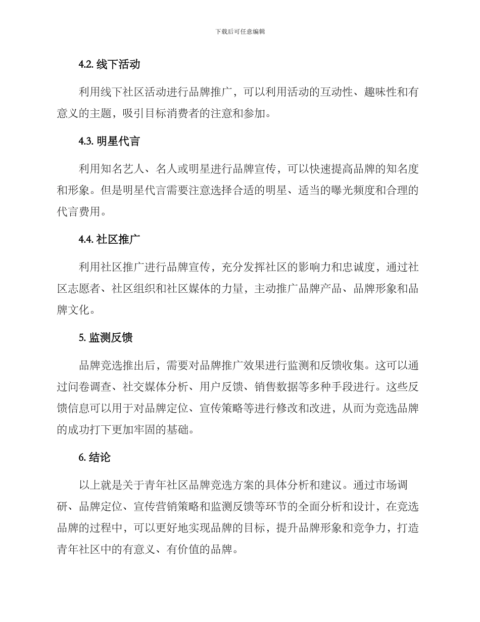 青年社区品牌竞选方案_第3页
