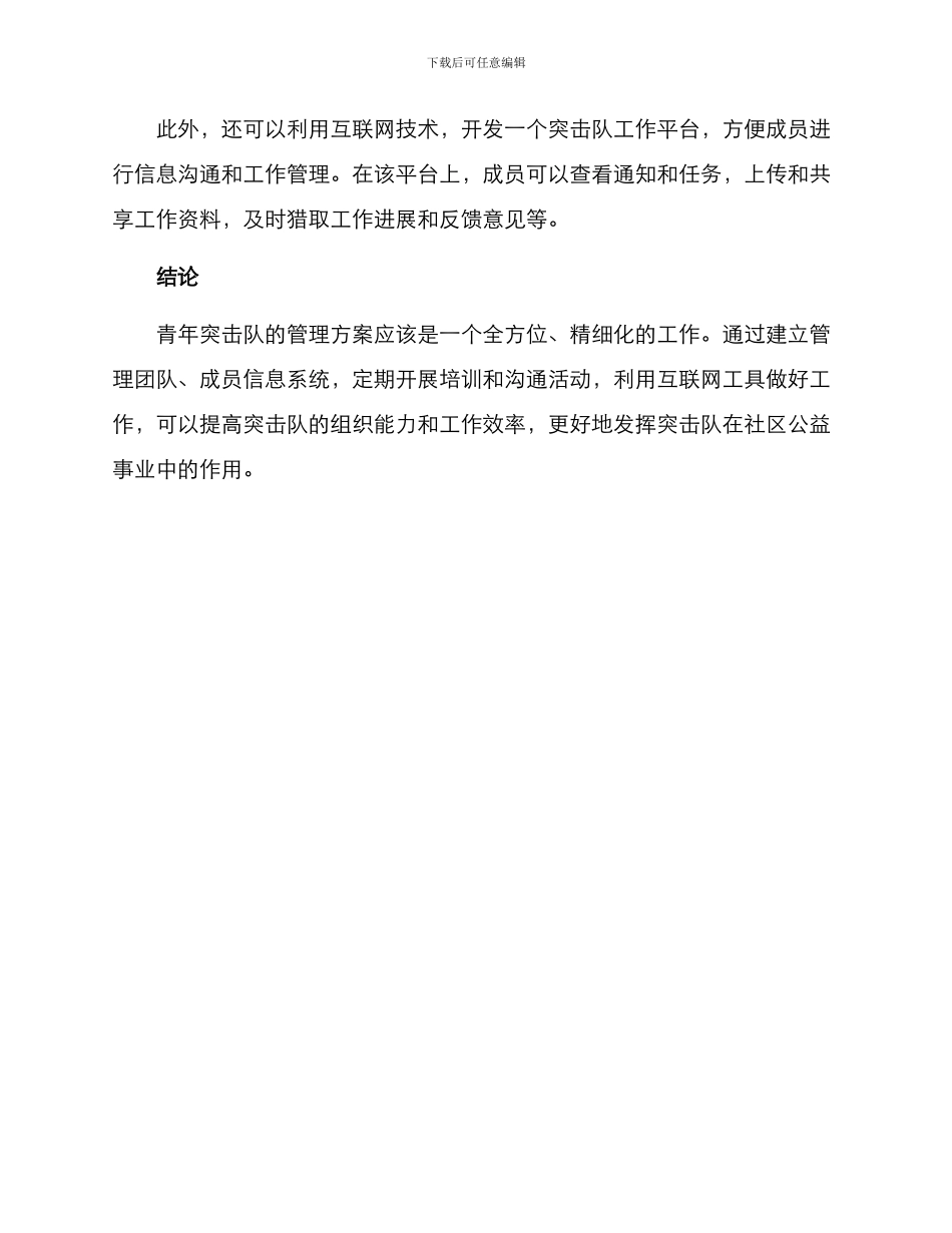青年突击队管理方案_第3页