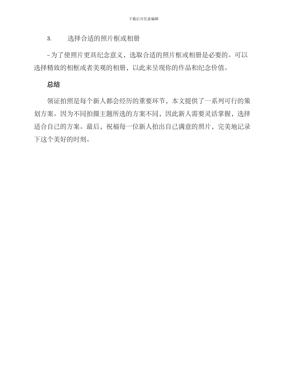 领证拍照策划方案_第3页