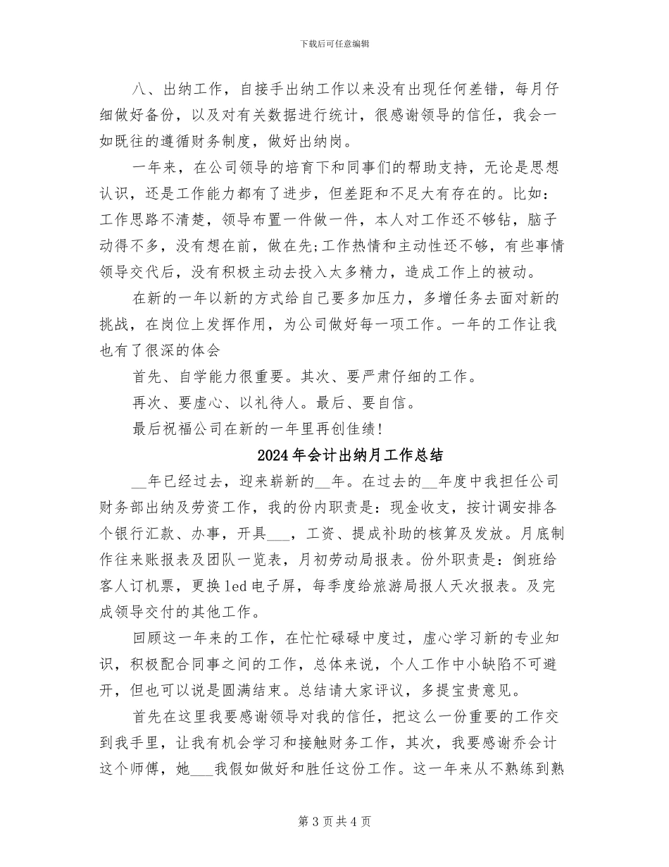 2024年会计出纳年终总结_第3页