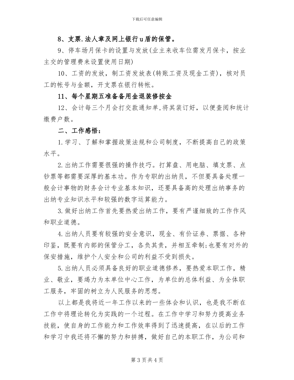 2024年会计出纳工作个人总结_第3页