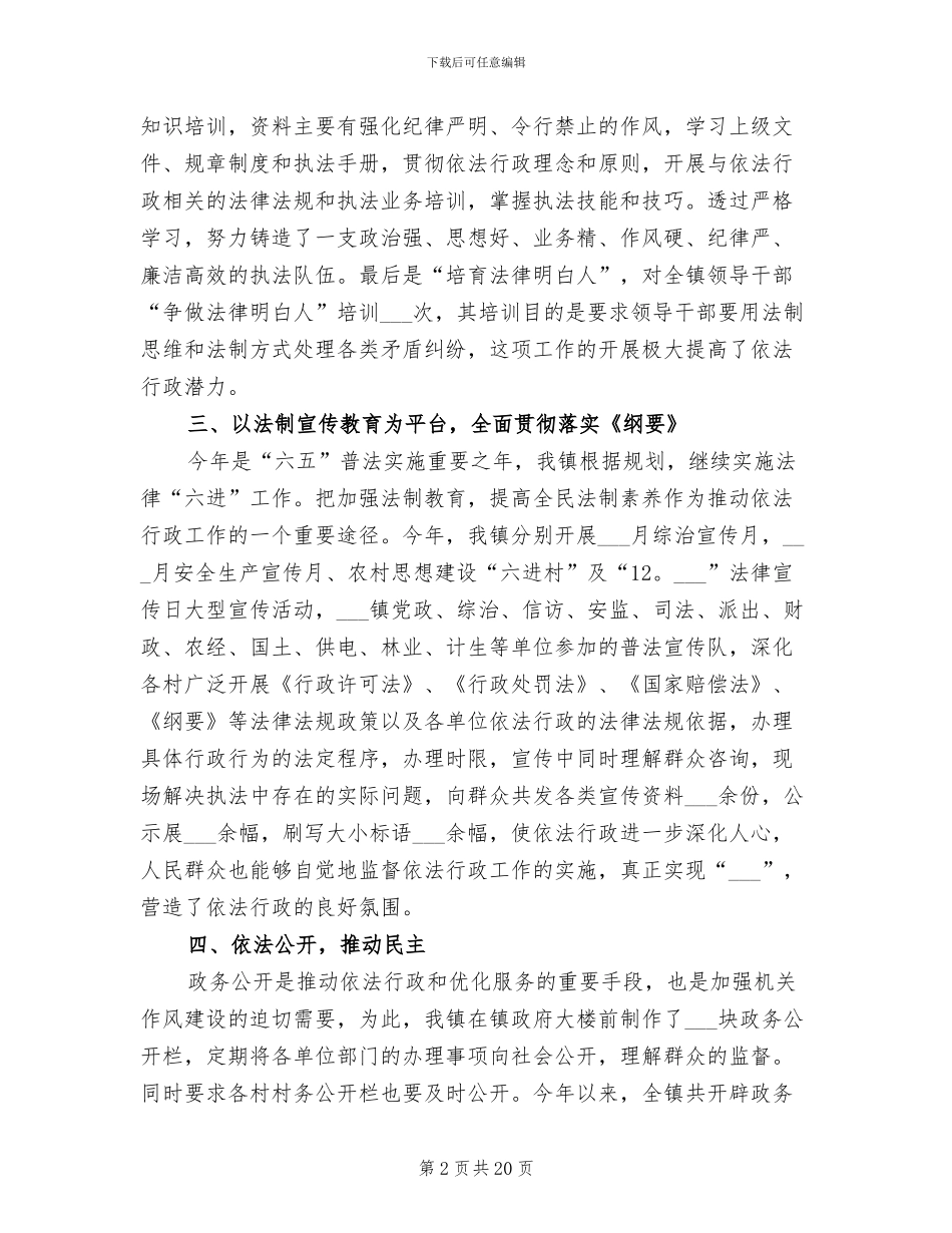 2024年依法行政个人年度工作总结_第2页