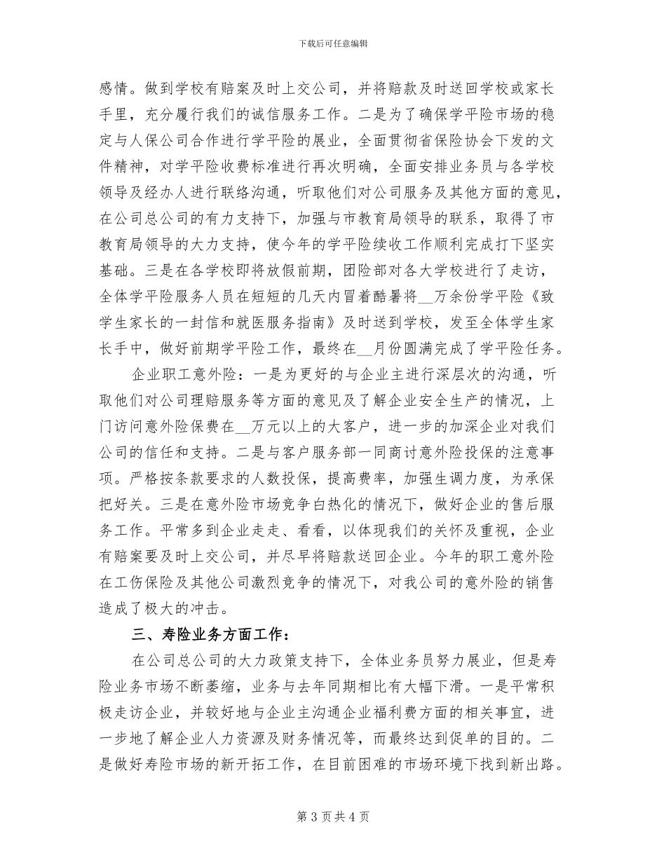 2024年保险公司年终个人总结范文_第3页