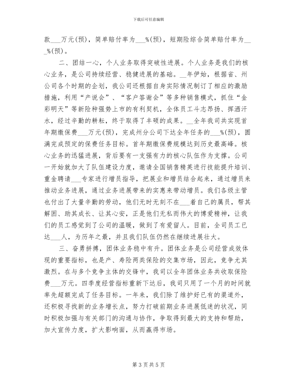 2024年保险销售年终个人总结范文_第3页