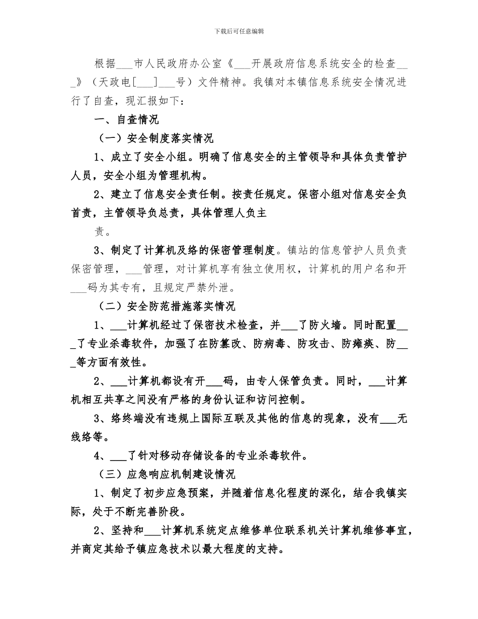 2024年信息安全检查总结报告_第2页