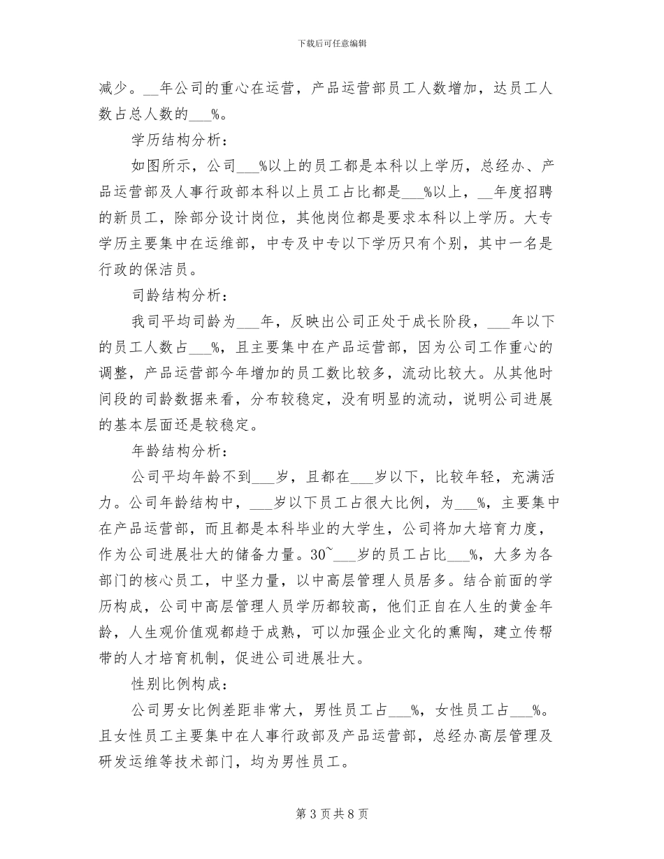 2024年公司人力资源个人年终工作总结_第3页