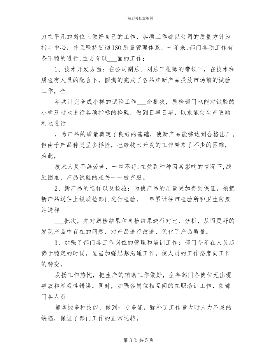 2024年公司技术负责人个人总结_第3页