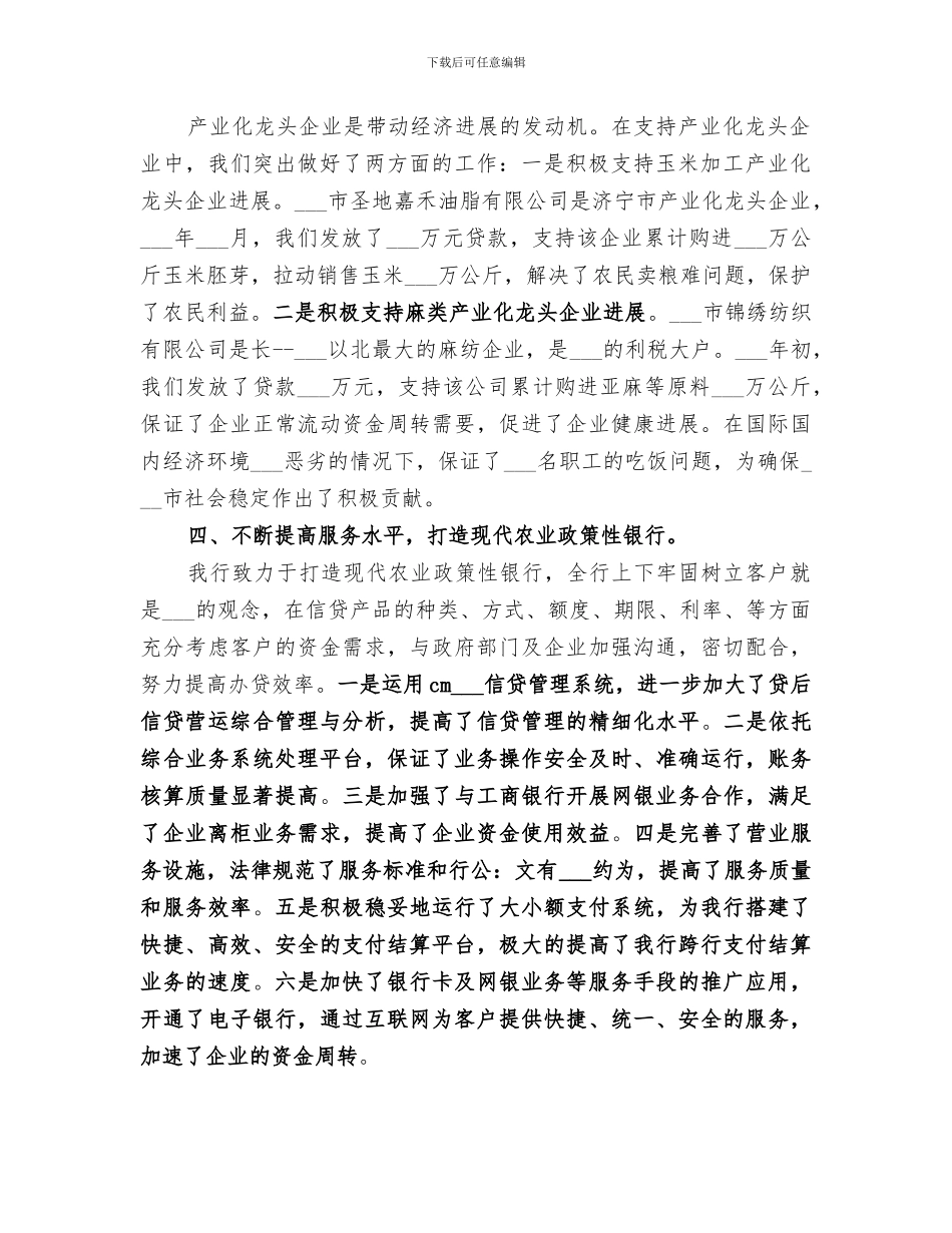 2024年农业银行整改工作总结_第2页